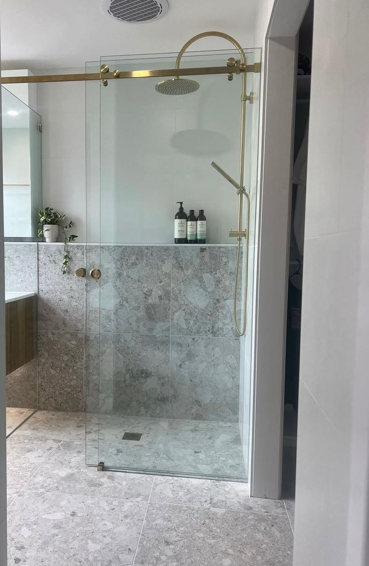 Sliding Frameless Shower — Think Frameless Glassworks
